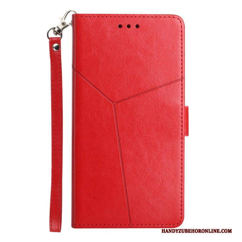 Flip Case Für Samsung Galaxy M13 Stil Leder Y-design