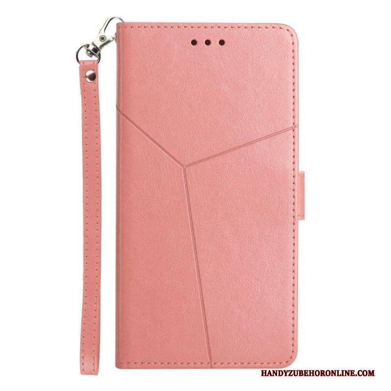 Flip Case Für Samsung Galaxy M13 Stil Leder Y-design