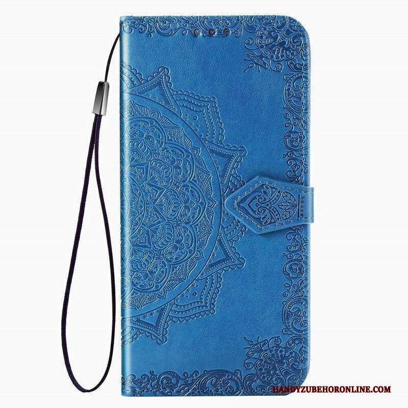 Flip Case Für Samsung Galaxy M21 Mandala-mittelalter