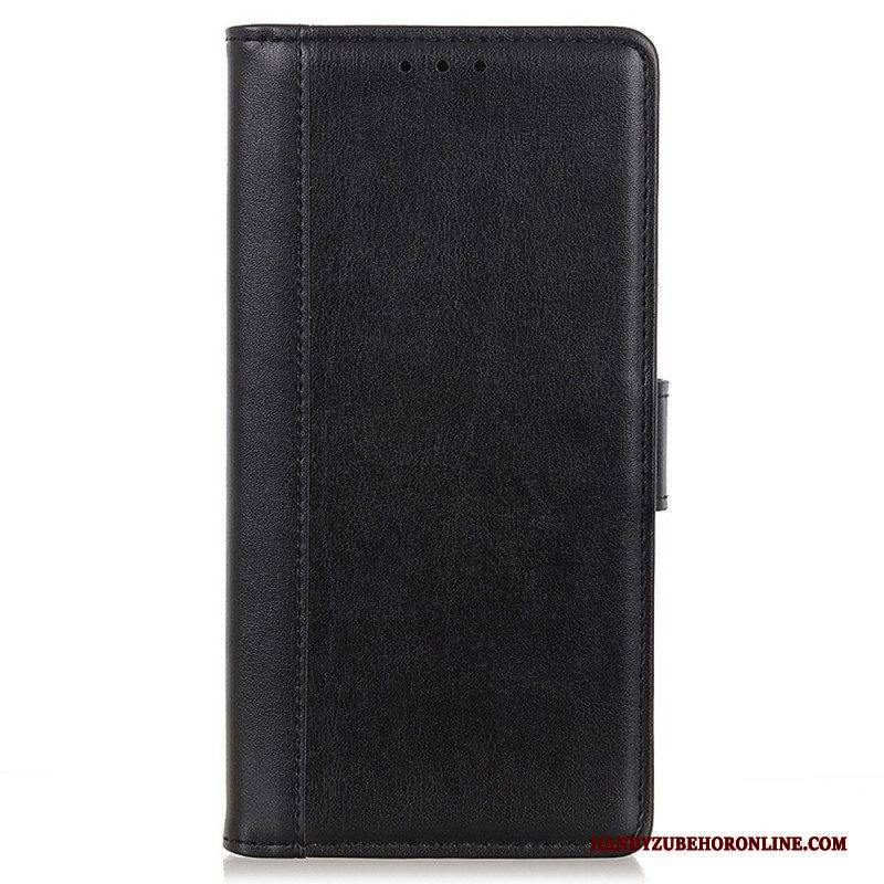 Flip Case Für Samsung Galaxy M23 5G Leder-styling