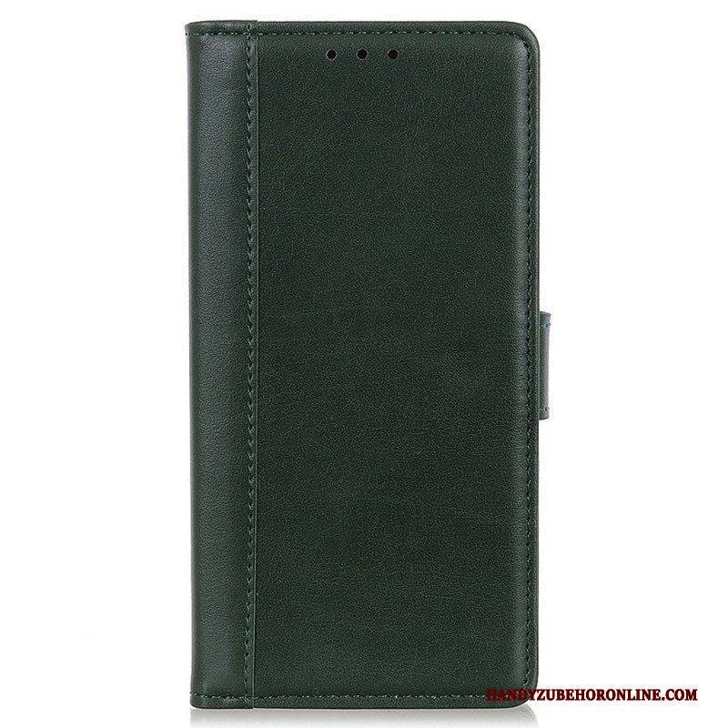 Flip Case Für Samsung Galaxy M23 5G Leder-styling