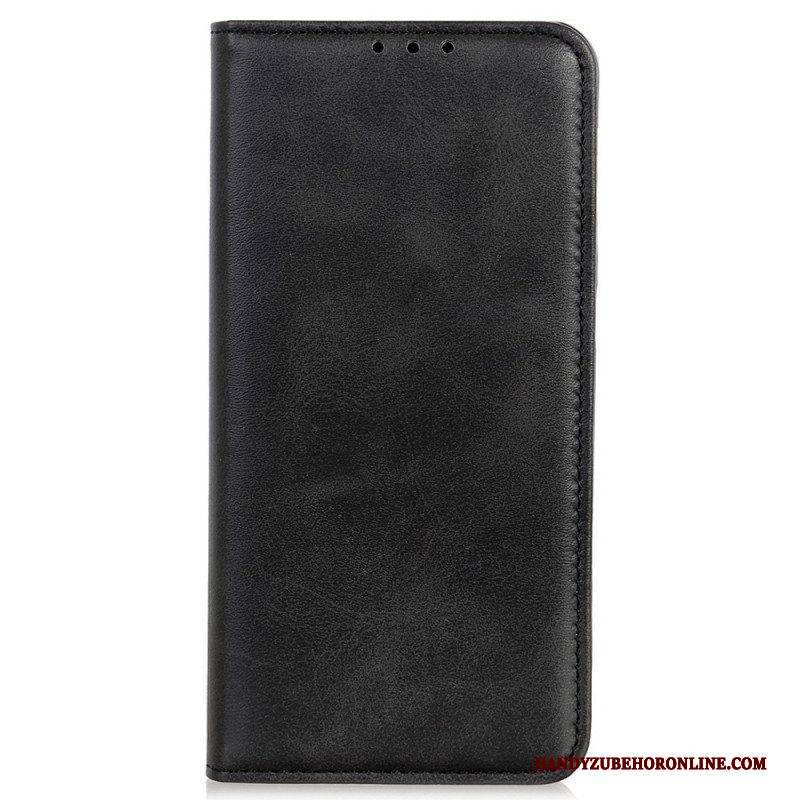 Flip Case Für Samsung Galaxy M23 5G Spaltleder