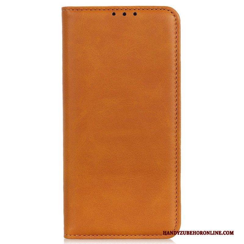 Flip Case Für Samsung Galaxy M23 5G Spaltleder