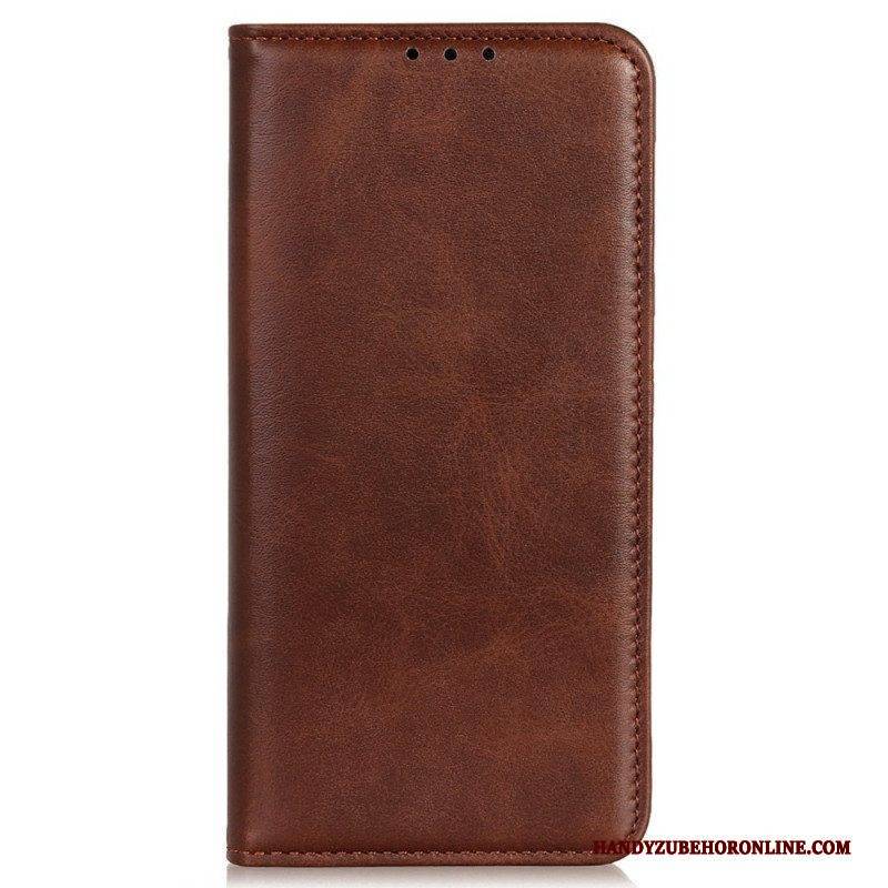 Flip Case Für Samsung Galaxy M23 5G Spaltleder