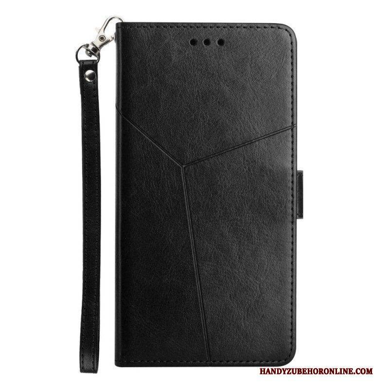 Flip Case Für Samsung Galaxy M23 5G Stil Leder Y-design