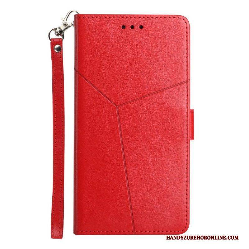 Flip Case Für Samsung Galaxy M23 5G Stil Leder Y-design