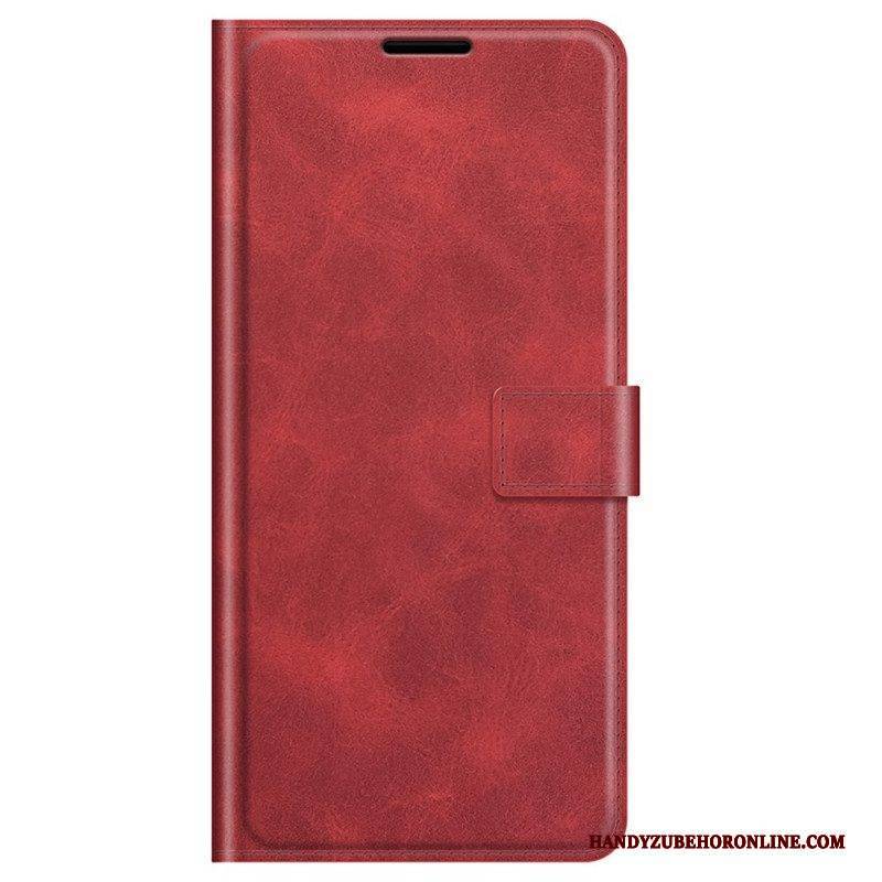 Flip Case Für Samsung Galaxy M32 Kunstleder Slim