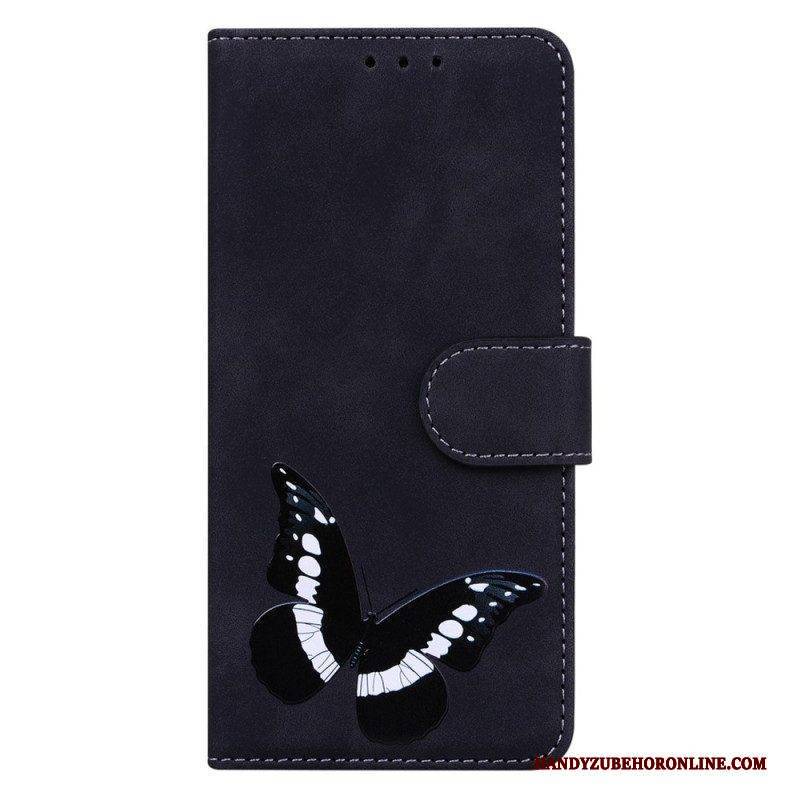 Flip Case Für Samsung Galaxy M33 5G Schmetterling