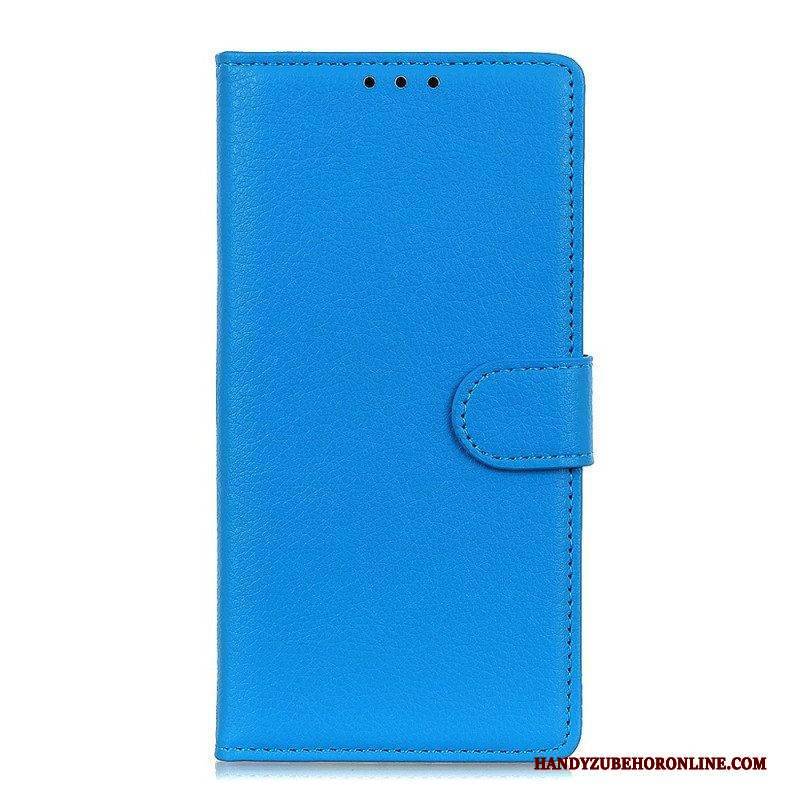 Flip Case Für Samsung Galaxy M33 5G Traditionelles Kunstleder