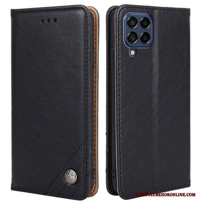 Flip Case Für Samsung Galaxy M53 5G Dekorative Nieten