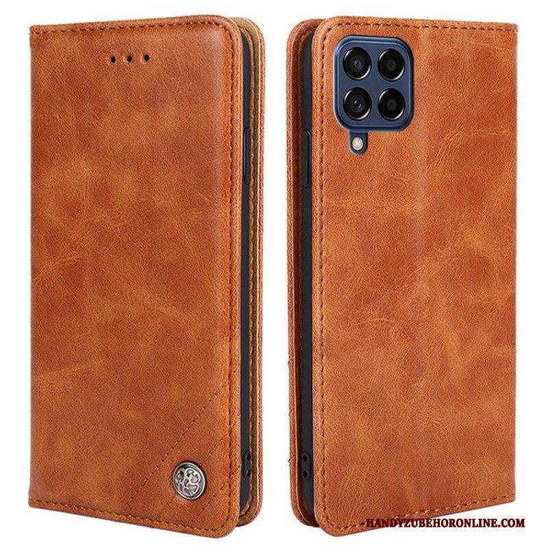 Flip Case Für Samsung Galaxy M53 5G Dekorative Nieten