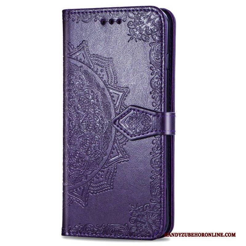 Flip Case Für Samsung Galaxy Note 20 Ultra Mandala-mittelalter