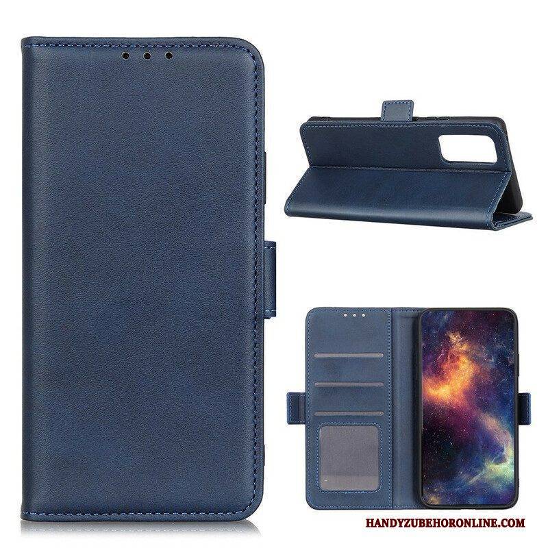 Flip Case Für Samsung Galaxy S20 FE Flip Case Doppelte Klappe