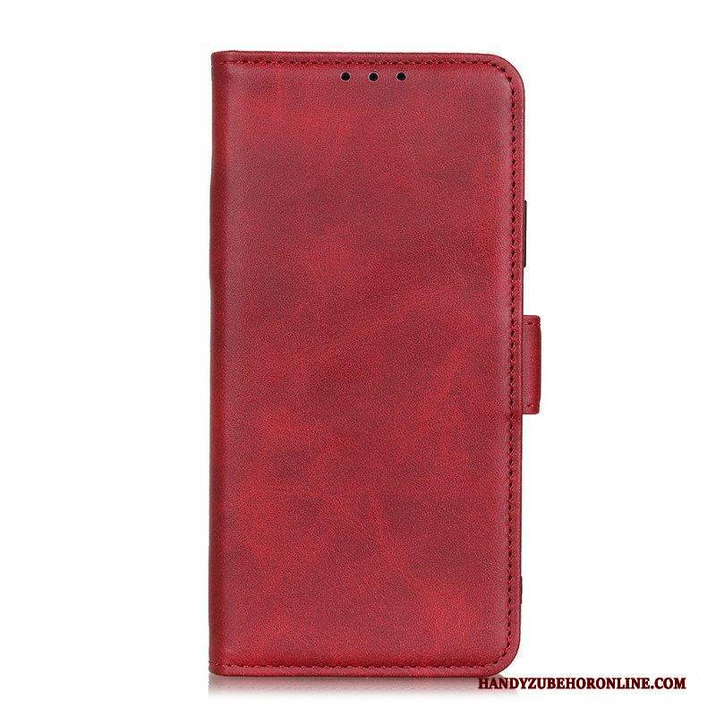 Flip Case Für Samsung Galaxy S22 5G Flip Case Doppelte Klappe