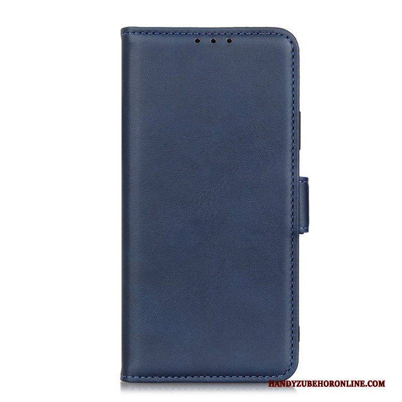 Flip Case Für Samsung Galaxy S22 5G Flip Case Doppelte Klappe