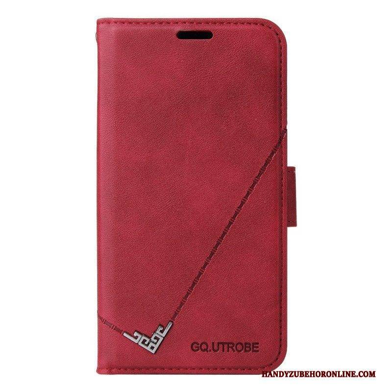 Flip Case Für Samsung Galaxy S22 5G Kunstleder Gq.utrobe