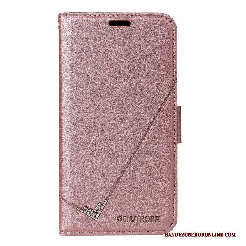 Flip Case Für Samsung Galaxy S22 5G Kunstleder Gq.utrobe