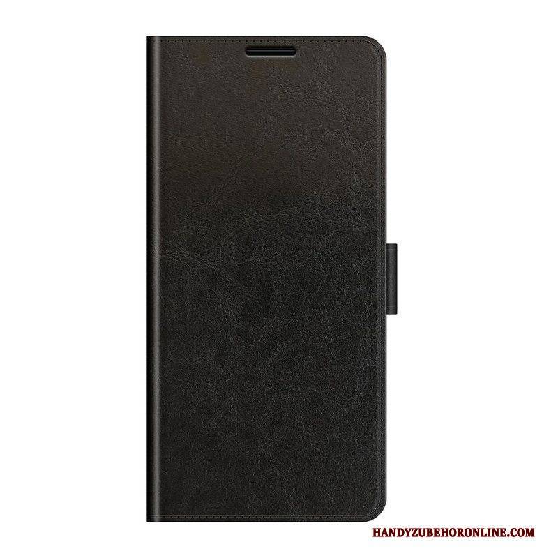 Flip Case Für Samsung Galaxy S22 Plus 5G Designer-ledereffekt