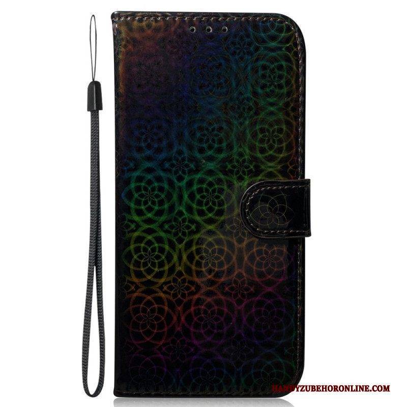 Flip Case Für Samsung Galaxy S23 Plus 5G Disco-stil