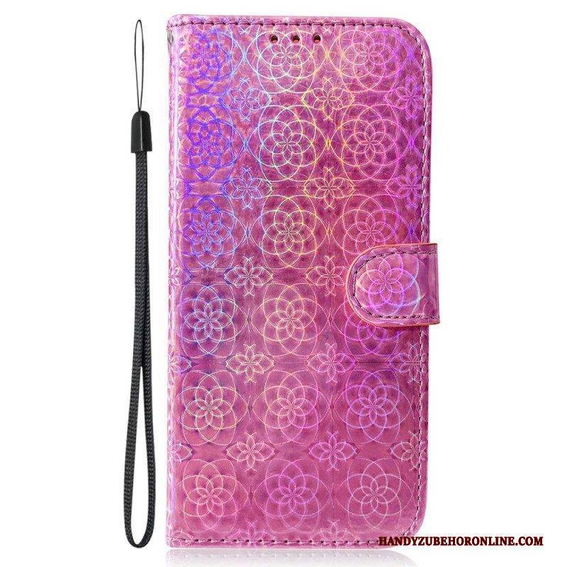Flip Case Für Samsung Galaxy S23 Plus 5G Disco-stil