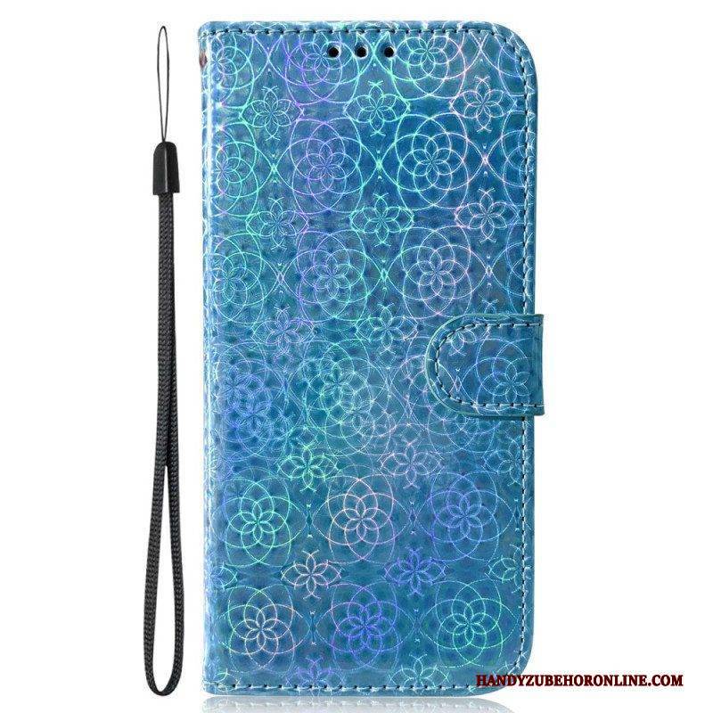 Flip Case Für Samsung Galaxy S23 Plus 5G Disco-stil