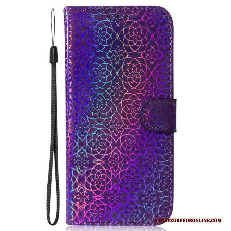 Flip Case Für Samsung Galaxy S23 Plus 5G Disco-stil