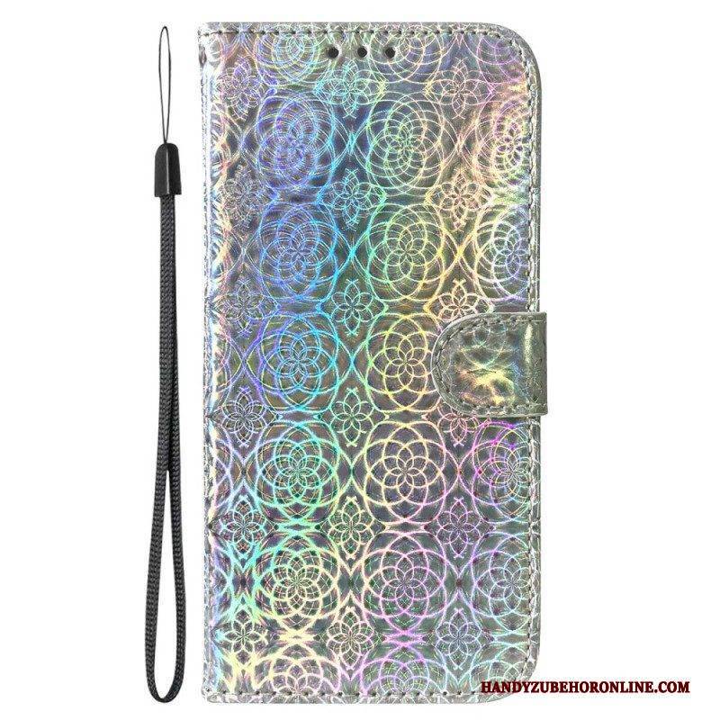 Flip Case Für Samsung Galaxy S23 Plus 5G Disco-stil