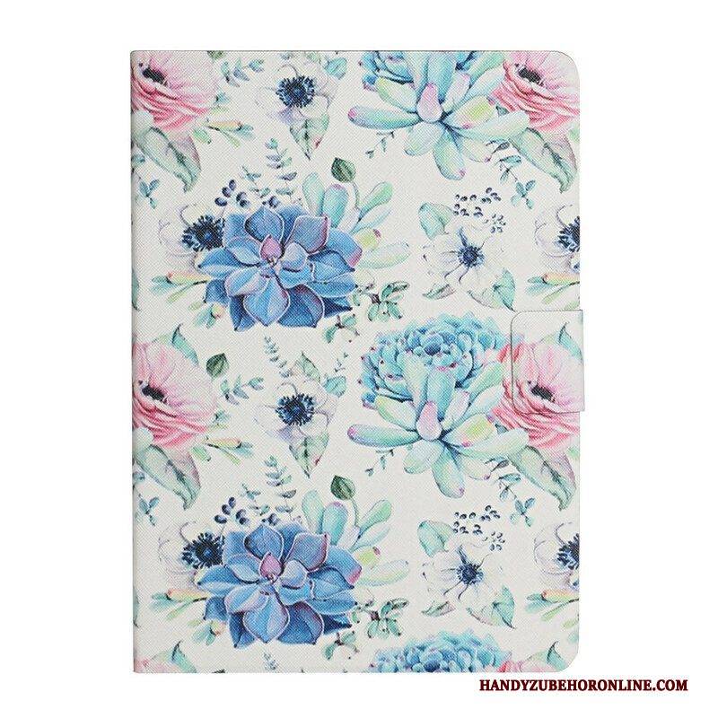 Flip Case Für Samsung Galaxy Tab A7 Lite Blumen Blumen Blumen