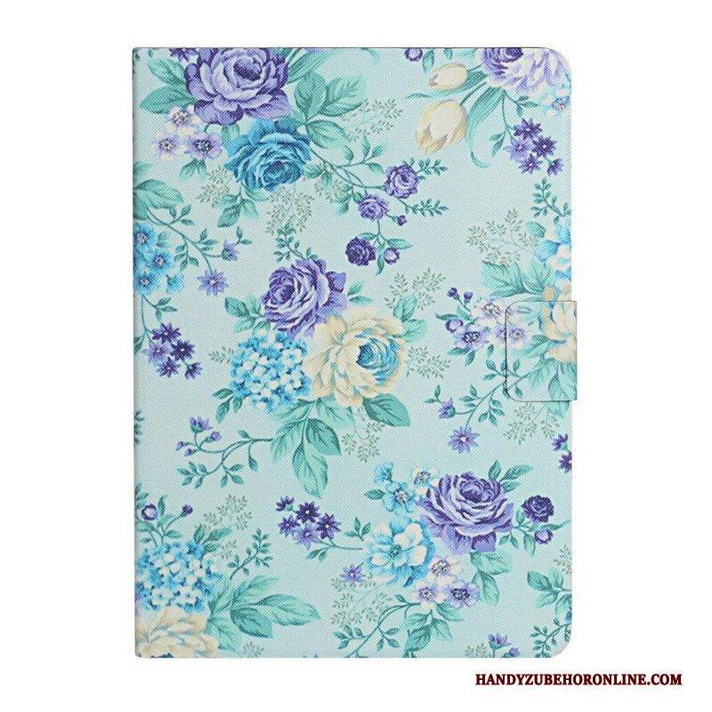 Flip Case Für Samsung Galaxy Tab A7 Lite Blumen Blumen Blumen