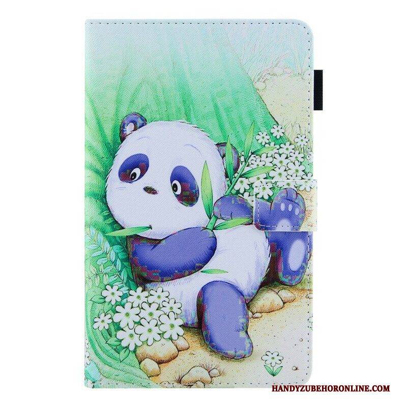 Flip Case Für Samsung Galaxy Tab A7 Lite Süßer Panda