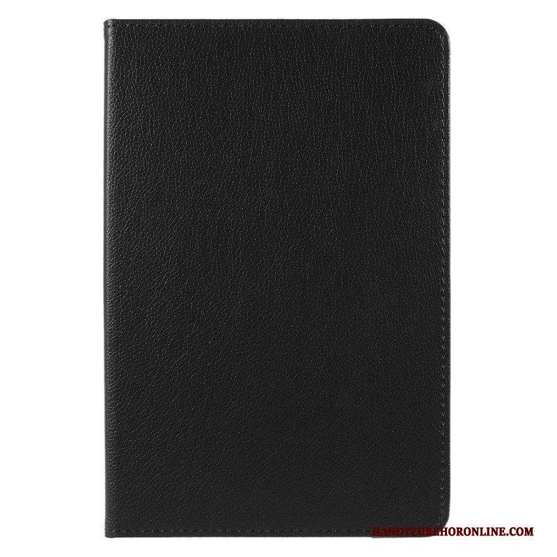 Flip Case Für Samsung Galaxy Tab A8 (2021) Um 360° Drehbares Litschi-kunstleder