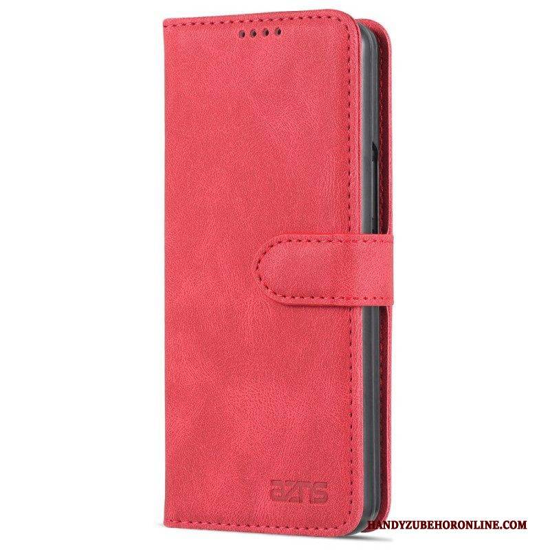 Flip Case Für Samsung Galaxy Z Fold 3 5G Azns Leder-styling