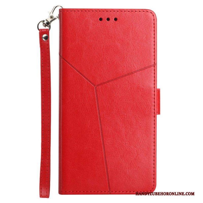 Flip Case Für Sony Xperia Pro-I Stil Leder Geo Y Design