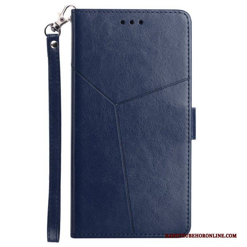 Flip Case Für Sony Xperia Pro-I Stil Leder Geo Y Design