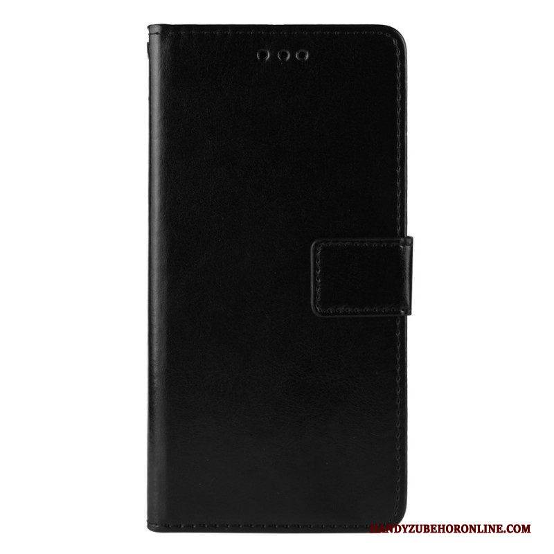 Flip Case Für Vivo V23 5G Auffälliges Kunstleder