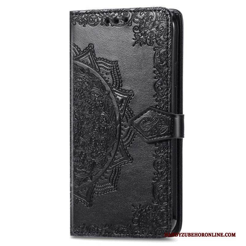 Flip Case Für Vivo Y35 Barock-mandala