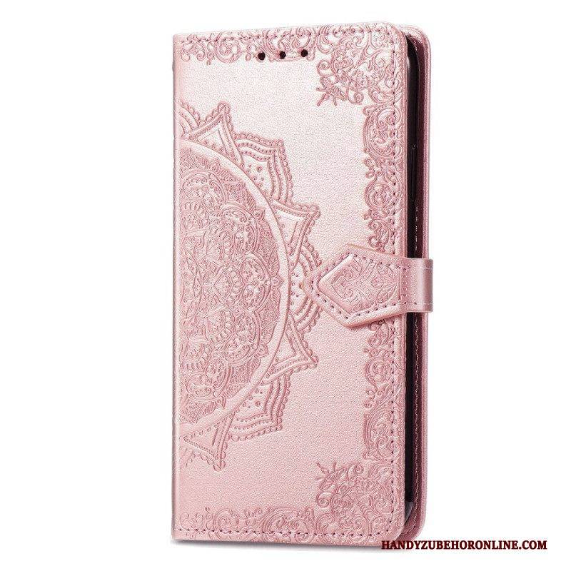 Flip Case Für Vivo Y35 Barock-mandala