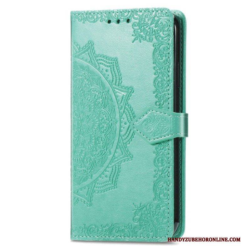 Flip Case Für Vivo Y35 Barock-mandala