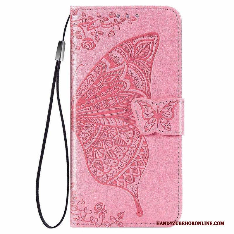 Flip Case Für Xiaomi 12 Lite Barocker Schmetterling