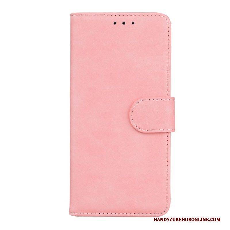 Flip Case Für Xiaomi 12 Pro Glattes Leder