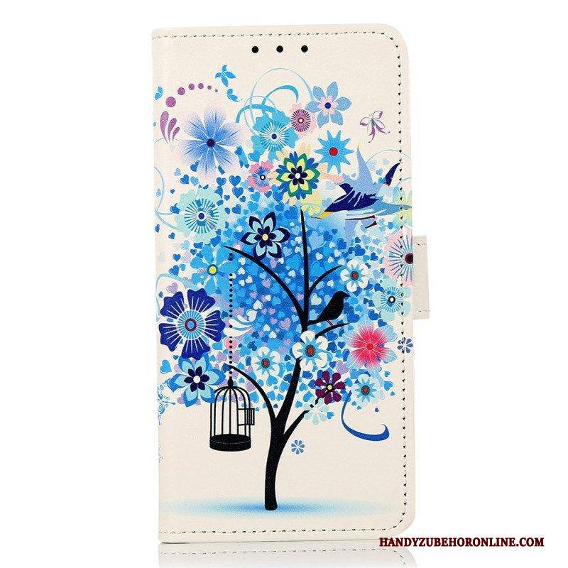 Flip Case Für Xiaomi 13 Blühender Baum