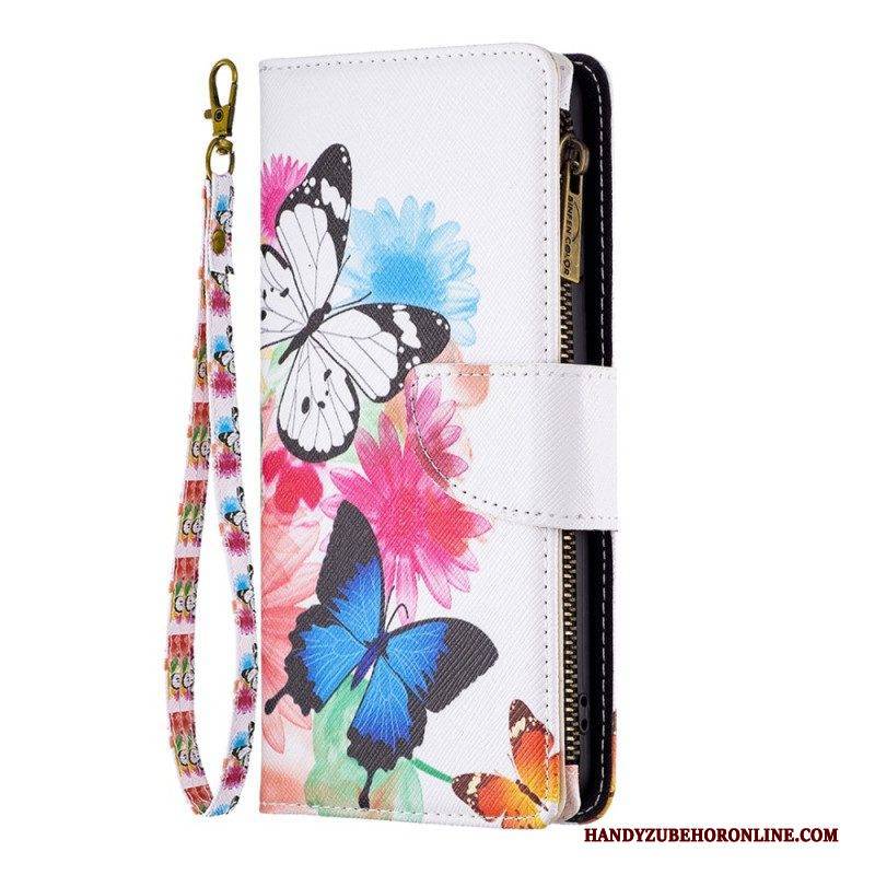 Flip Case Für Xiaomi 13 Lite Brieftasche Schmetterlings-geldbörse