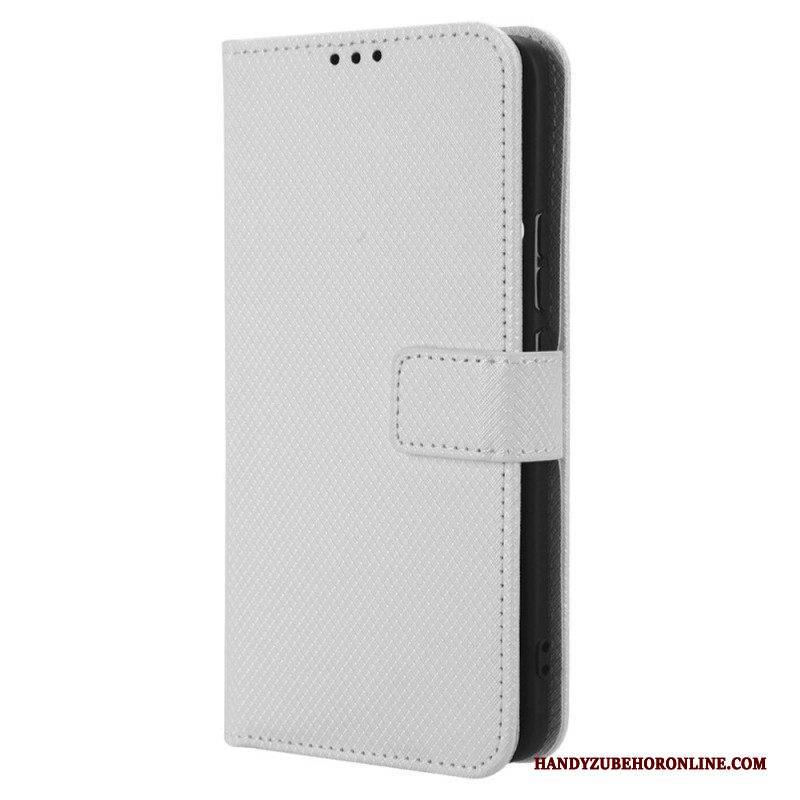 Flip Case Für Xiaomi 13 Lite Mit Kordel Riemchenstil
