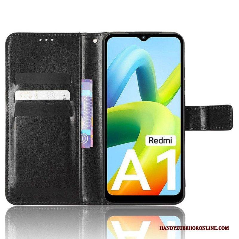 Flip Case Für Xiaomi Redmi A1 Auffälliges Kunstleder