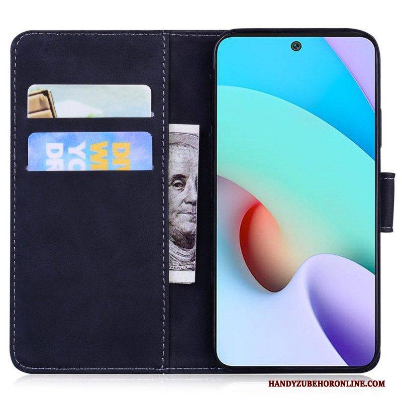 Flip Case Für Xiaomi Redmi A1 Tiger-fußabdruck