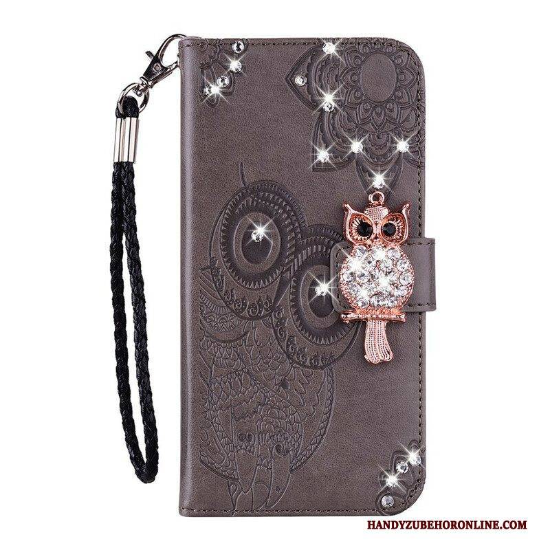 Flip Case Für Xiaomi Redmi Note 10 / 10S Eulen-mandala Und Charme