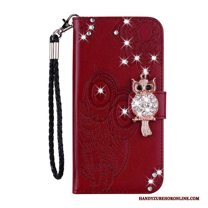 Flip Case Für Xiaomi Redmi Note 10 / 10S Eulen-mandala Und Charme