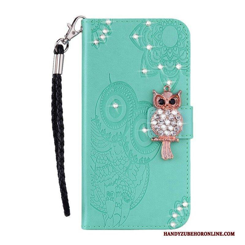 Flip Case Für Xiaomi Redmi Note 10 / 10S Eulen-mandala Und Charme