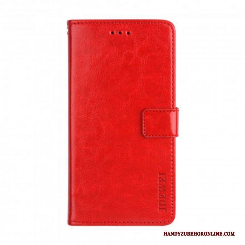 Flip Case Für Xiaomi Redmi Note 10 / 10S Kunstleder Idewei