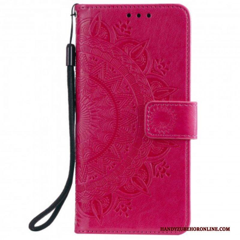 Flip Case Für Xiaomi Redmi Note 10 / 10S Sonnenmandala